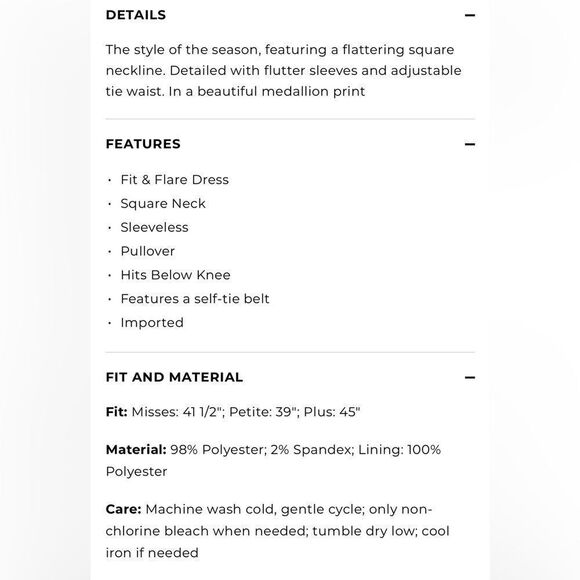 Talbots Majestic Medallion Floral Ruffle Cap Sleeve Tie Waist Pinafore Dress - Picture 2 of 16